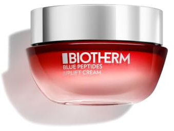 Biotherm, Blue Peptides Uplift Anti-Aging-Creme, nährt und strafft, angereichert mit Biotech Plankton und Kollagen, für alle Hauttypen, 30 ml