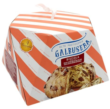 Galbusera Alta Pasticceria Bisciola Dolce Tipico della Valtellina con Fichi, Noci, Agrumi Canditi e Uvetta Solo con Lievito Madre 800g