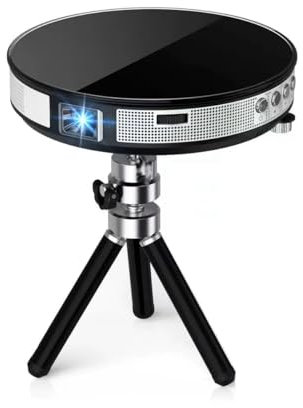 Mini 4K Portable Projector Home Theater 3D DLP Android Smart Ceiling Car Outdoor Wifi Bluetooth Mobile Battery Rechargeable LED