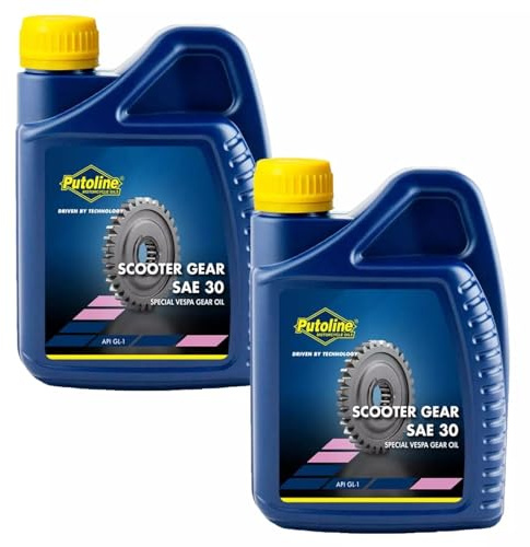 2x500ml transmission oil SAE 30 scooter gear oil 2-stroke scooter for Vespa