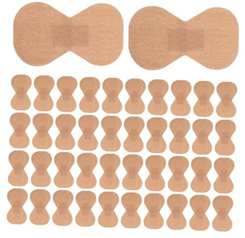 Gatuida Breathable Flexible Fabric 50pcs Butterfly Shape Fingertip Finger and Joint Conforming Strips for Wound Care and Protection