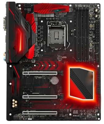 Placa Madre Placa Base Fit For ASRock Fatal1ty Z270 Gaming K6 LGA1151 Compatible con i7-7700 6700K i5-7600T 6600 i3-7320 6100 CPU DDR4 DIMM PCIe 3.0 ATX