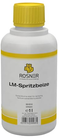 Rosner LM Spritzbeize,Holzbeize,Beize,lösemittelhaltig,Farbauswahl,1 Liter