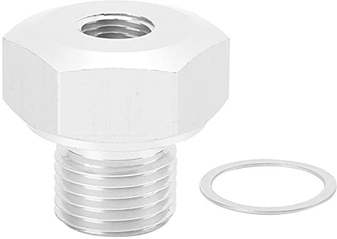 Fafeicy M16-1.5 Gewindeadapter auf 1/8 Zoll NPT für Öldrucksensor, Aluminium, kompatibel mit GM LS1 LSX LS3 Motoren