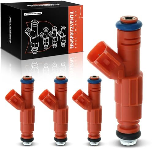 Frankberg 4x Einspritzventil Einspritzdüse Injektor Kompatibel mit C-Max 2007-2010 Exeo 2008-2010 Focus 2006-2012 S40 II 2006-2010 Replace# 0280156156