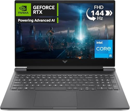 HP Victus 16-r0009sl Notebook, Intel Core i5-13500H, RAM 16GB DDR5 5600Mhz, 512GB SSD, Display 16.1 FHD IPS 144Hz, RTX 4060 8GB, Wi-Fi 6E, BLE 5.3, Windows 11, 3 Mesi di PC Game Pass Incluso, Grigio
