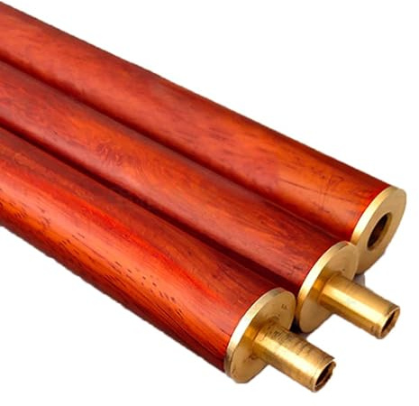 Traditional Chinese Tai Chi Ruler, Martial Arts Tai Chi Stick, Tai Chi Bang, Wrestling Fitness Equipment Wood Exercise Bar Rods Massage for Seniors 120cm