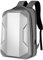 VARLIVOO Mochila Hombre Grande Mochila Ordenador Portatil 17.3 Pulgadas con USB Puerto Mochila Negocio para Trabajo Oficina Universidad Juegos Impermeable Mochila Viaje Plateado