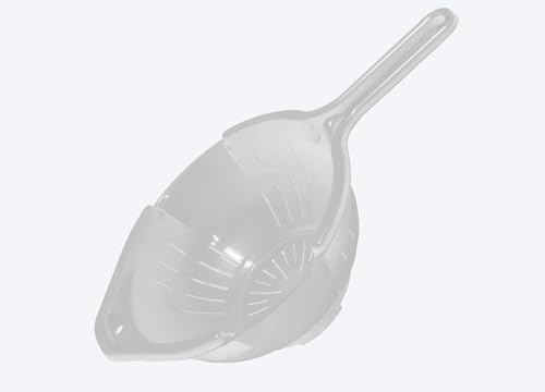 VR7 Plastic Colander with Handle (Clear, Pack of 1)