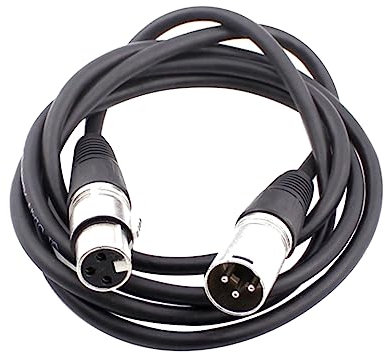 Abaodam 2stücke Xlr-mikrofonkabel Stecker Buchse Für Audiogeräte Und Mischpulte