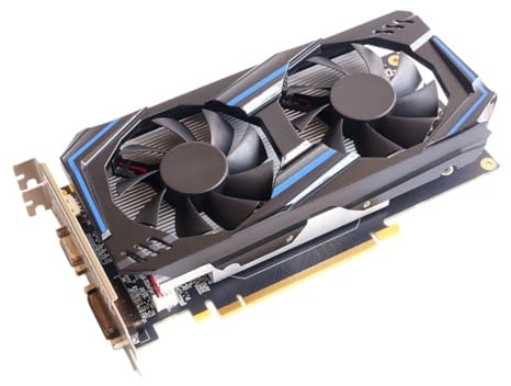 PHENOFICE 6gb Tarjeta Gráfica Gtxti Doble Ventilador para Gaming y Multimedia Refrigeración y Diseño para Pc
