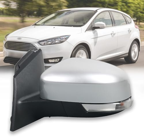 TiJeRa Side View Mirror für Ford Focus 3 MK3 2012-2018 Rückspiegel Montage Auto Außenspiegel