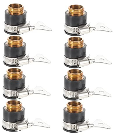 Happyyami 10stücke Teiliges Schnellverbinder Für Gartenschläuche Einsetzbare Adapter Für Wasserhähne Und Bewässerungsgeräte Installieren Verwenden