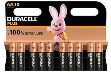 Duracell Plus Power Boost Mignon (AA) Battery Alkaline Manganese 1.5 V Pack of 10
