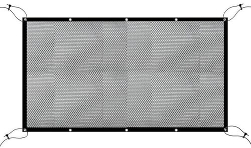 GWEOR Red Coche Perro 115 x 62 cm, Barrera para Mascotas para Coche Universal, Reja Coche Perro Maletero con Ganchos y Cuerda Ajustable, Malla de Seguridad para Asiento Trasero en SUV y Camionetas
