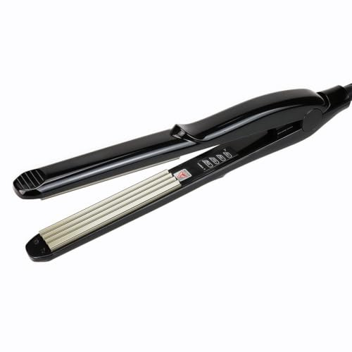Mini Hair Crimper for Women, Mini Crimping Iron Volumizing Crimper with Ceramic Plate, Small Hair Waver Curler Styling Tools for Women Girls