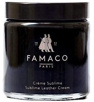 Famaco Collection 1931 - Creme Sublime - Hochwertige Schuhcreme aus Frankreich 100 ml (Marineblau)
