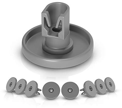 VIOKS Lot de 8 Roulette pour Panier à Couvert de Lave Vaisselle/Pièces et Accessoires pour Lave-vaisselles et Lave Vaisselle Encastrable