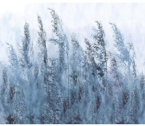 decomonkey Fototapete Natur 350x256 cm Design Tapete Fototapeten Vlies Tapeten Vliestapete Wandtapete moderne Wand Schlafzimmer Wohnzimmer Herbst