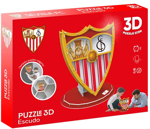 Eleven Force Puzzle mit 3D-Wappen von Sevilla