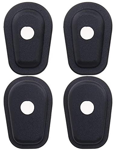 Blinker Indikator Distanzscheiben Distanzstücke Adapter Platten für Motorrad Vorne/Hinter 4-teilig Set