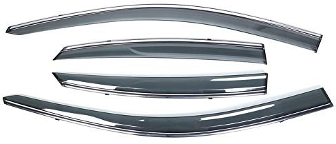 Windabweiser, Yctze 4-teiliges Set Fensterschutz Regen Sonnenblende Modifikation Ersatz für Auto-Abweiser ab 2019 Seitenfenster Visiere Sonnenschutz