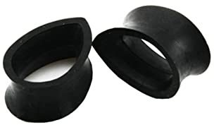 Beydodo Tunnel 4-20MM Silikon, Ohr Plugs Tropfen Bunt Ohr Expander Set Tunnel Piercing