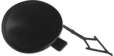 A ABSOPRO 1x Hintere Stoßstange Abschlepphaken Kappe Für VW Golf R 15-17 | Farbe: Schwarz, Material: ABS Kunststoff, OE: 5G6-807-441-GRU, Für VW E-Golf 15-16, Hinten, Größe: 5.4x5x1.4cm