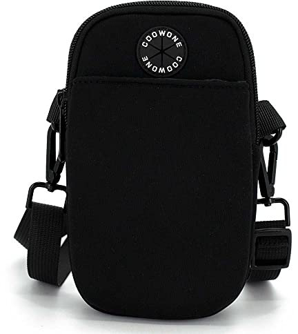 COOWONE Gassi Tasche Hund, Leckerli-Tasche für Hund Gassi gehen, Hund Tasche mit Poop Bag Dispenser, Crossbody Bag für Handy, Hunde-Leckerlis, Spielzeug, perfekt für Spaziergänge, Training, Laufen