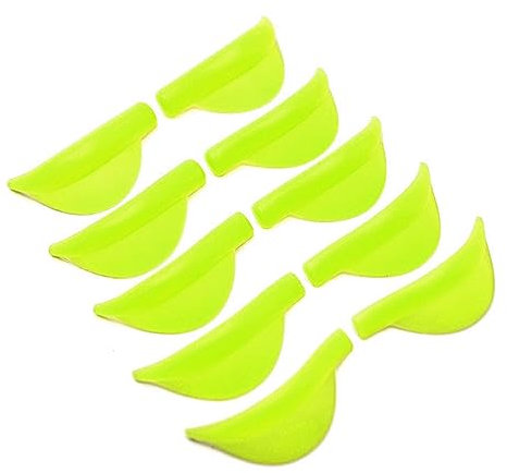 Wiederverwendbare Dauerwellenstäbe aus weichem Silikon, Wimpernlift, Pds-Lockenwickler. AKTIONEN(Fluoreszierendes Grün)