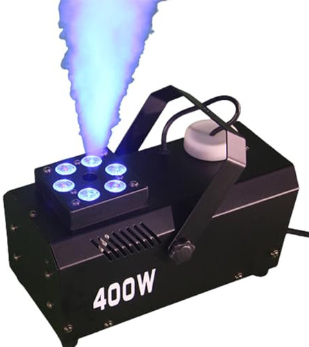 Machine à fumée à Colonne d'air télécommandée 400W, Barre de scène de Mariage, Machine à fumée de Couleur LED avec lumière, Machine à fumée à Effet