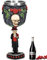 ZONSUSE Copa de Calavera Rosas,Cáliz Rosa Gótica,Copa de Vino Medieval,Copa Calavera de Acero Inoxidable,Regalo Personalizado para Cumpleaños Festival Boda Fiesta de Halloween 180 ml(Hombres)