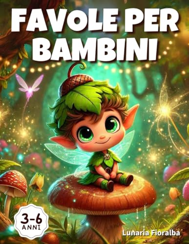 Favole per Bambini: Ediz. a Colori | Raccolta di Storie Magiche e Illustrate per Bambini da 3 a 6 Anni: 40 Favole Educative e Divertenti
