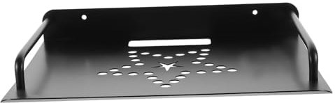 DOITOOL Router Shelf Wall Mount Aluminum Alloy Black Floating Organizer