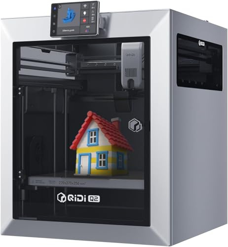 QIDI Q2 3D Printer, 65℃ Heated Chamber and 370℃ Nozzle Unlock PPS-CF