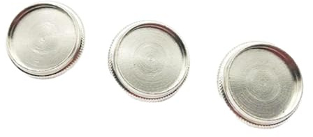 Amagogo 3Pcs Trompete Ventil Kappen Zubehör Verbessern Genauigkeit Einfache Trompete Ventil Finger Tasten