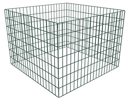 Générique Bac à Compost carré en Maille de Jardin 100 x 100 x 70 cm,Maison & Jardin,Pelouses & Jardins,Jardinage,Compostage,Composteurs,Vert,3.58 KG,141206