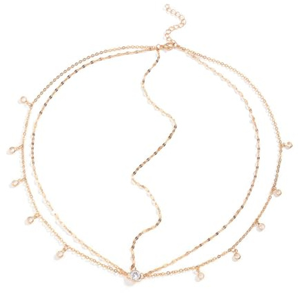 UIEXEA Kopfkette Braut Göttin Kopfkette Gold Damen Wahrsagerin Kopfschmuck Gold Pailletten Boho Quaste Haarkette Kopf Ketten Schmuck
