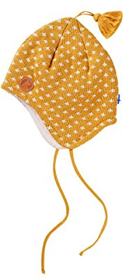 Finkid Tipsa harvest gold offwhite Kinder Winter Zipfel Strickmütze