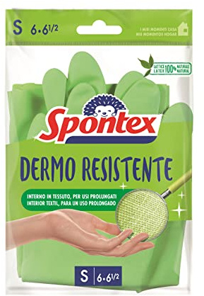 Spontex Guantes Dermoresistente Talla S