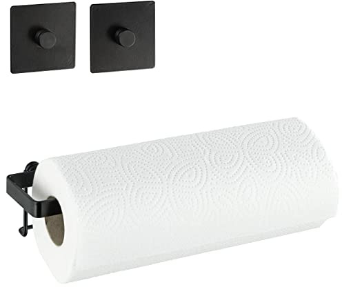 WENKO Turbo-Loc® Küchenrollenhalter Gala, Wandrollenhalter, Küchenpapierhalter, 9.2 x 8.7 x 30.6 cm