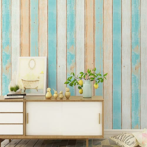 Wallpaper Self-Adhesive Klebetapete Selbstklebend Selbstklebende BordüRe Tapeten Klebefolie Wandfolie Kinderzimmer FüR Wohnung Renovierung Grüne und gelbe vertikale Streifen 23.62 X 196.85 Zoll