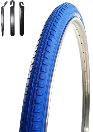 1 x Kenda K-142 Fahrradreifen in Blau 40-635 (28 x 1 1/2) inkl. maxxi4you Reifenheber