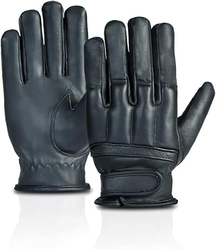Desert Hawk Tactical Guanti tattici con sabbia di quarzo in vera pelle guanti di sicurezza