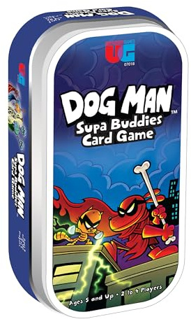 (New Jan) UG Dog Man - Supa Buddies Card Game Tin (unit 3)