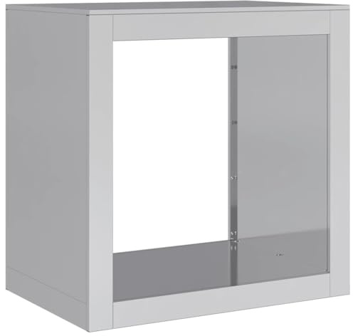 vidaXL Vedställ 60x40x60 cm galvaniserat stål