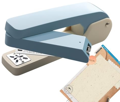 Grapadora de escritorio giratoria: grapadora de folletos, grapadora de libros | Grapadora de escritorio giratoria, grapadora de escritorio giratoria de 360 grados para encuadernar folletos