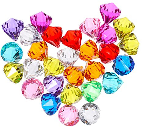 ERINGOGO 1 Satz Edelsteinspielzeug Für Kinder Poolspielzeug Für Kinder Im Alter Von 4-8 Jahren Edelsteine ​​für Die Party Kinderspielzeug Spielzeug Zum Tauchen Im Pool Acryl