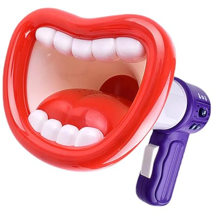 Changeur de Voix pour Jouet changeur de Voix pour, Haut-Parleur mégaphone Portable, Jouet avec Microphone à Main, Haut-Parleur mégaphone