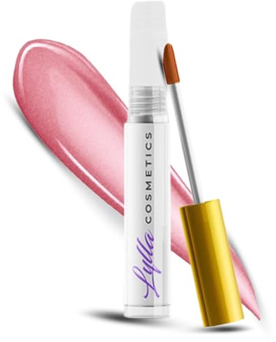 Lylla Cosmetics Lip Plumper Naturale Clinicamente Testato - Rimpolpante labbra idratante, non appiccica e non unge per un sorriso seducente in pochi minuti